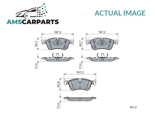 Brake pads set braking - set,