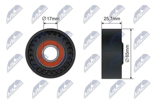 Ribbed belt tensioner pulley - tensioner,
