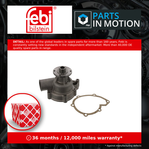 Water pump fits bmw - pump, m635