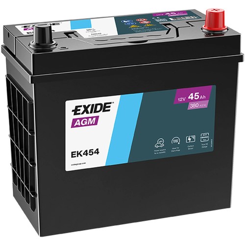 Battery 12v 45ah 380a fits - 380a,