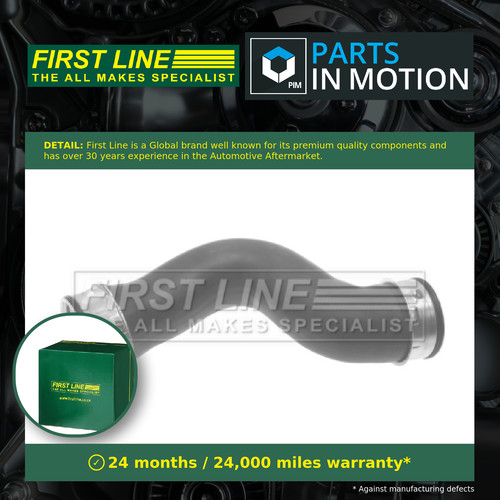 Turbo hose front - front, lower,