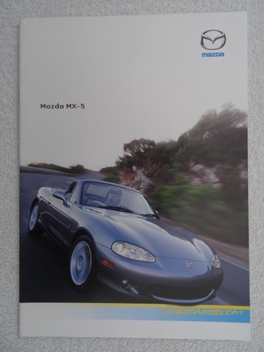 Mazda mx5 2004 brochure 1 - brochure, :