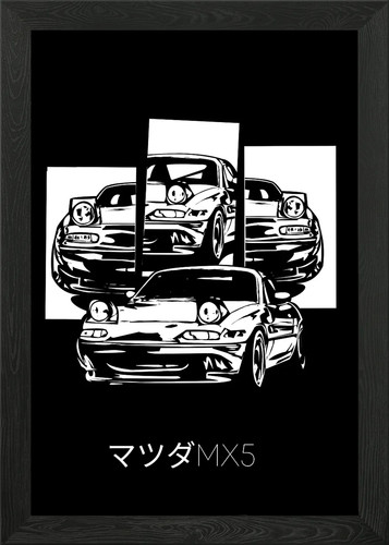 Mazda framed wall art - mazda,