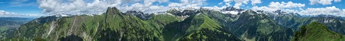 Model railway background alps - background, "alps