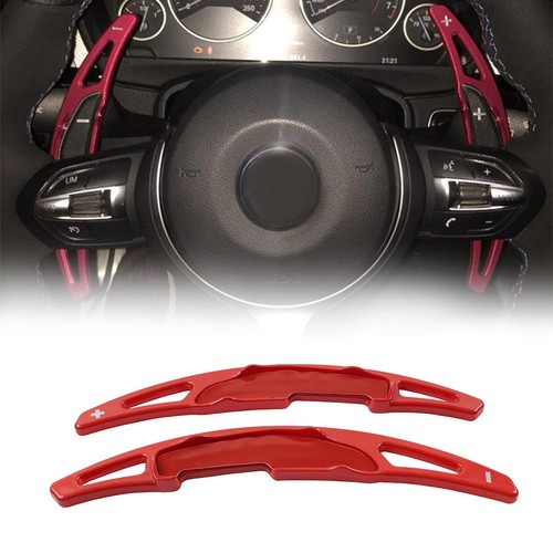 Red steering wheel paddle - red,