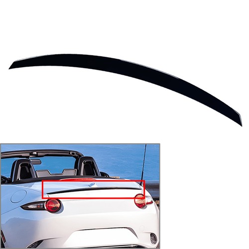 Glossy black tail wing - wing, rear