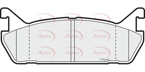 Apec rear brake - rear, pad