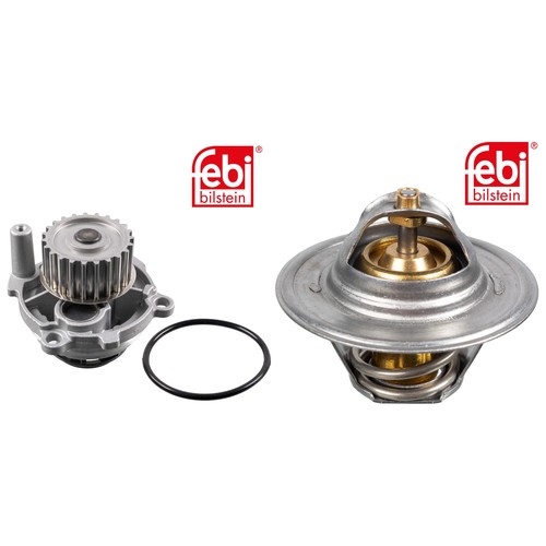 Water pump thermostat kit - water, &