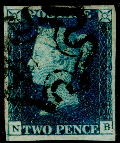 1840 sg5 blue fine - gb, blue,