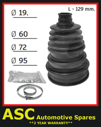 Durable stretch boot kit - cv,