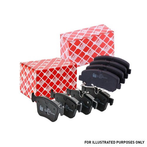Front rear pads fits toyota - rear,