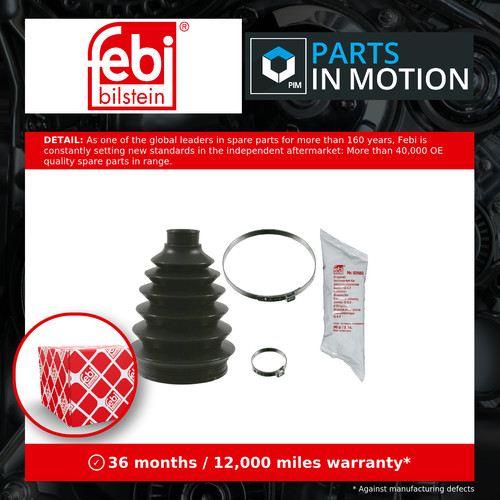 Joint boot fits - cv,